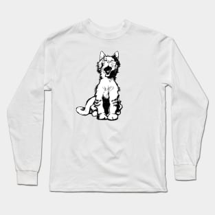 Yawning Cat Long Sleeve T-Shirt